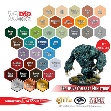 [The Army Painter] D&D Monsters Paint Set