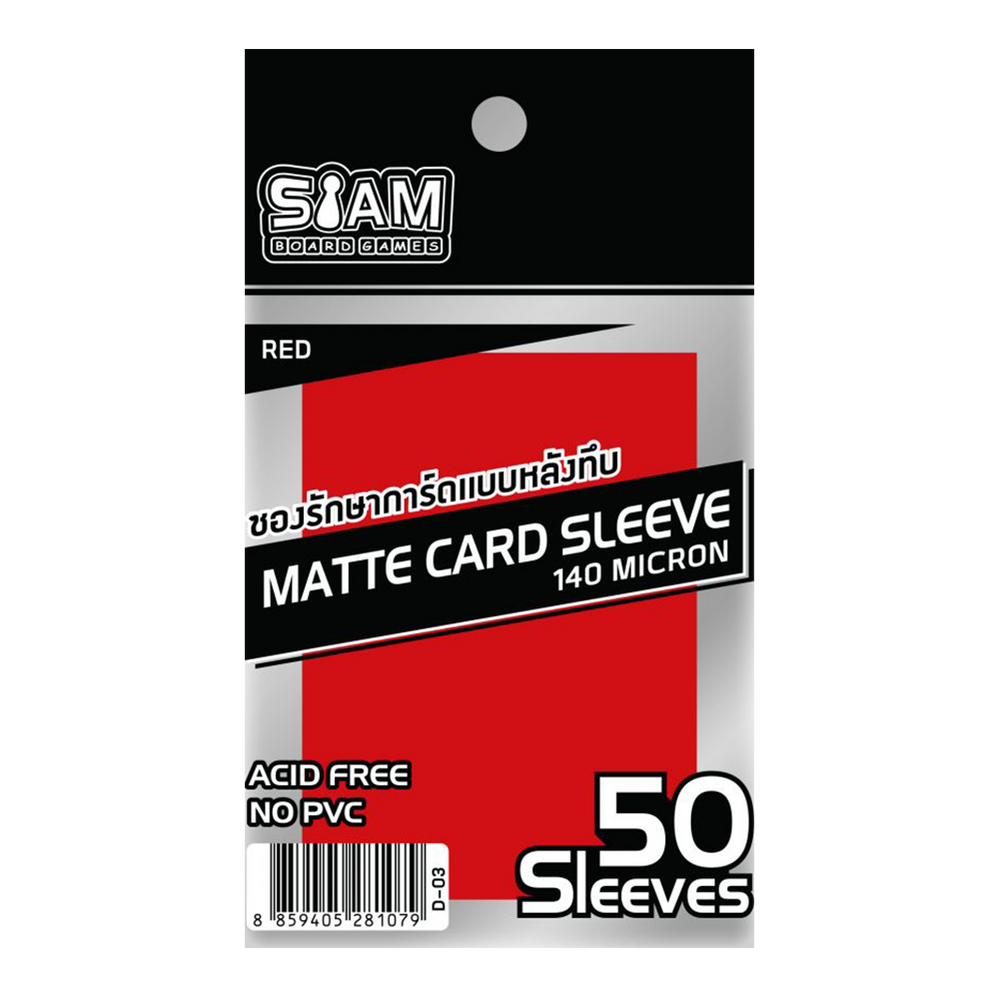 Siam Board Games - Matte Card Sleeve 140 Micron