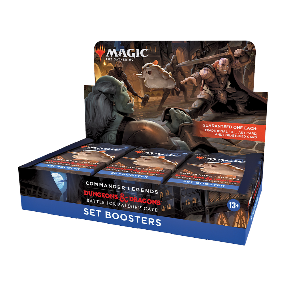 MTG - Commander Legends D&D Battle for Baldur's Gate (CLB) - Set Booster Box (18 Packs)