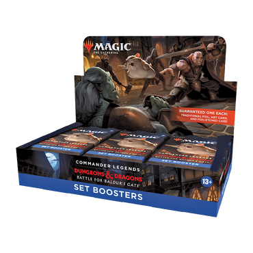MTG - Commander Legends D&D Battle for Baldur's Gate (CLB) - Set Booster Box (18 Packs)