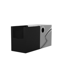 Dragon Shield - Double Shell - Ashen White/Black - Deck Box