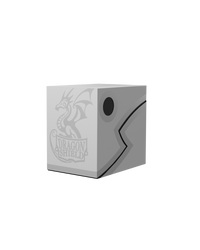 Dragon Shield - Double Shell - Ashen White/Black - Deck Box
