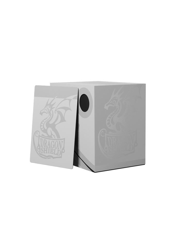 Dragon Shield - Double Shell - Ashen White/Black - Deck Box