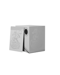 Dragon Shield - Double Shell - Ashen White/Black - Deck Box