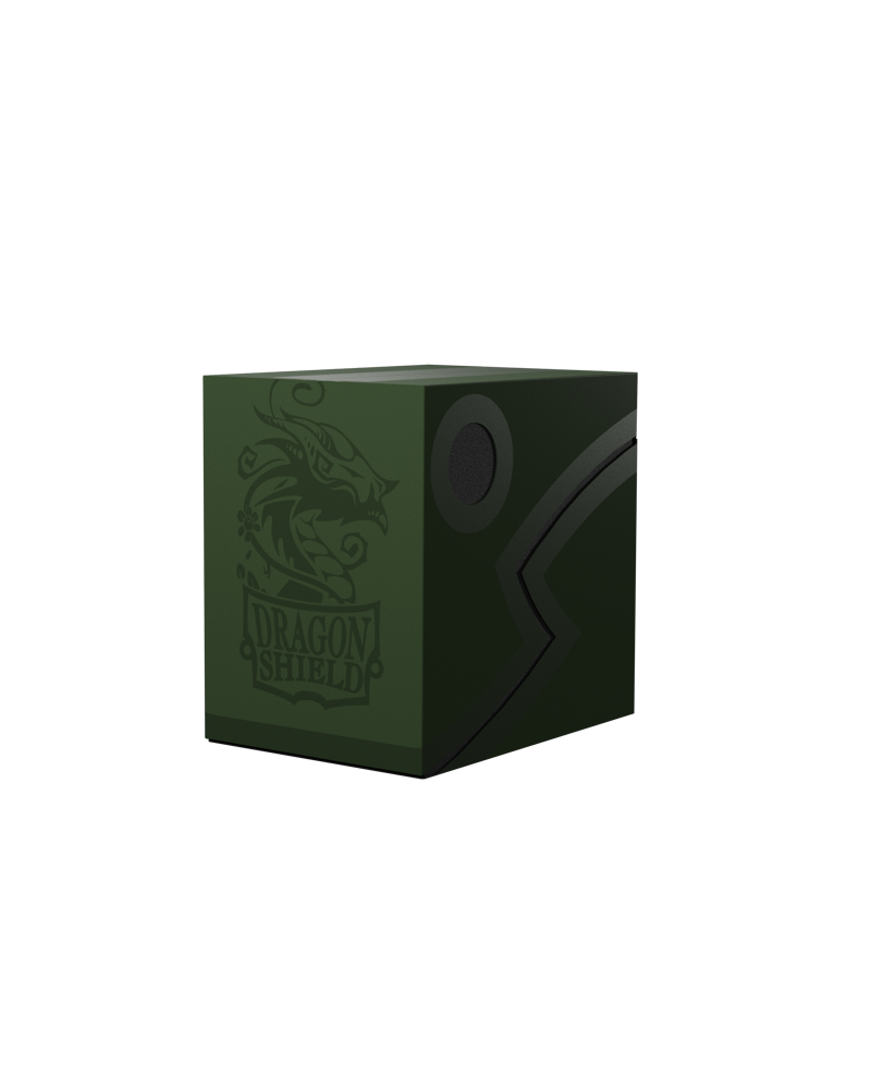 Dragon Shield - Double Shell - Forest Green/Black - Deck Box