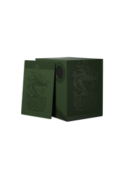 Dragon Shield - Double Shell - Forest Green/Black - Deck Box