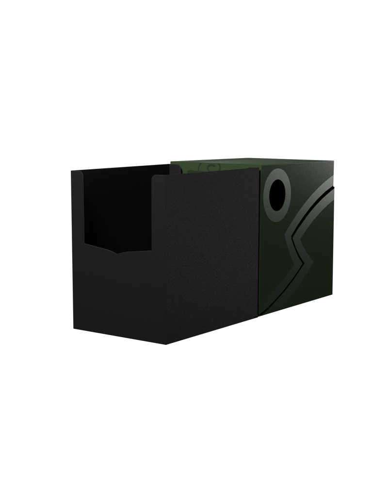 Dragon Shield - Double Shell - Forest Green/Black - Deck Box