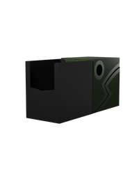 Dragon Shield - Double Shell - Forest Green/Black - Deck Box