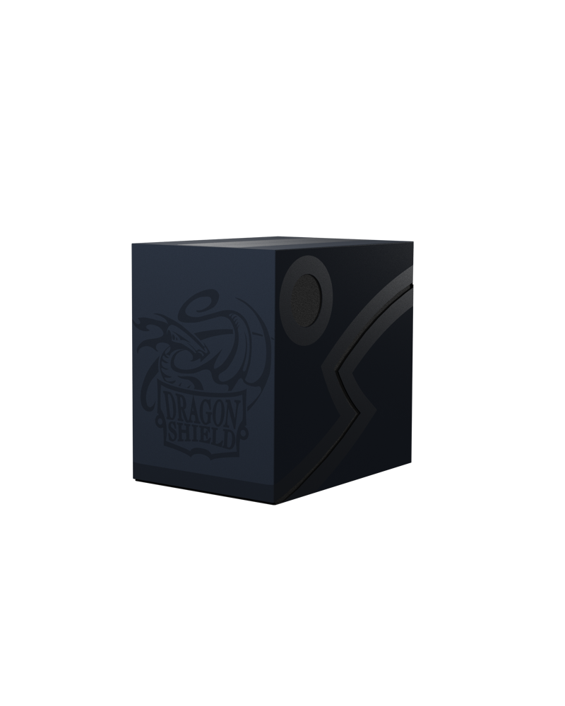 Dragon Shield - Double Shell - Midnight Blue/Black - Deck Box