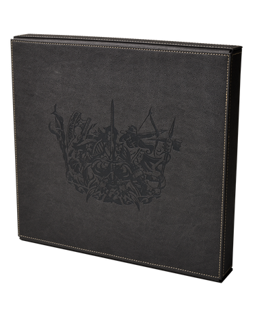 Dragon Shield - Player Companion - Iron Grey